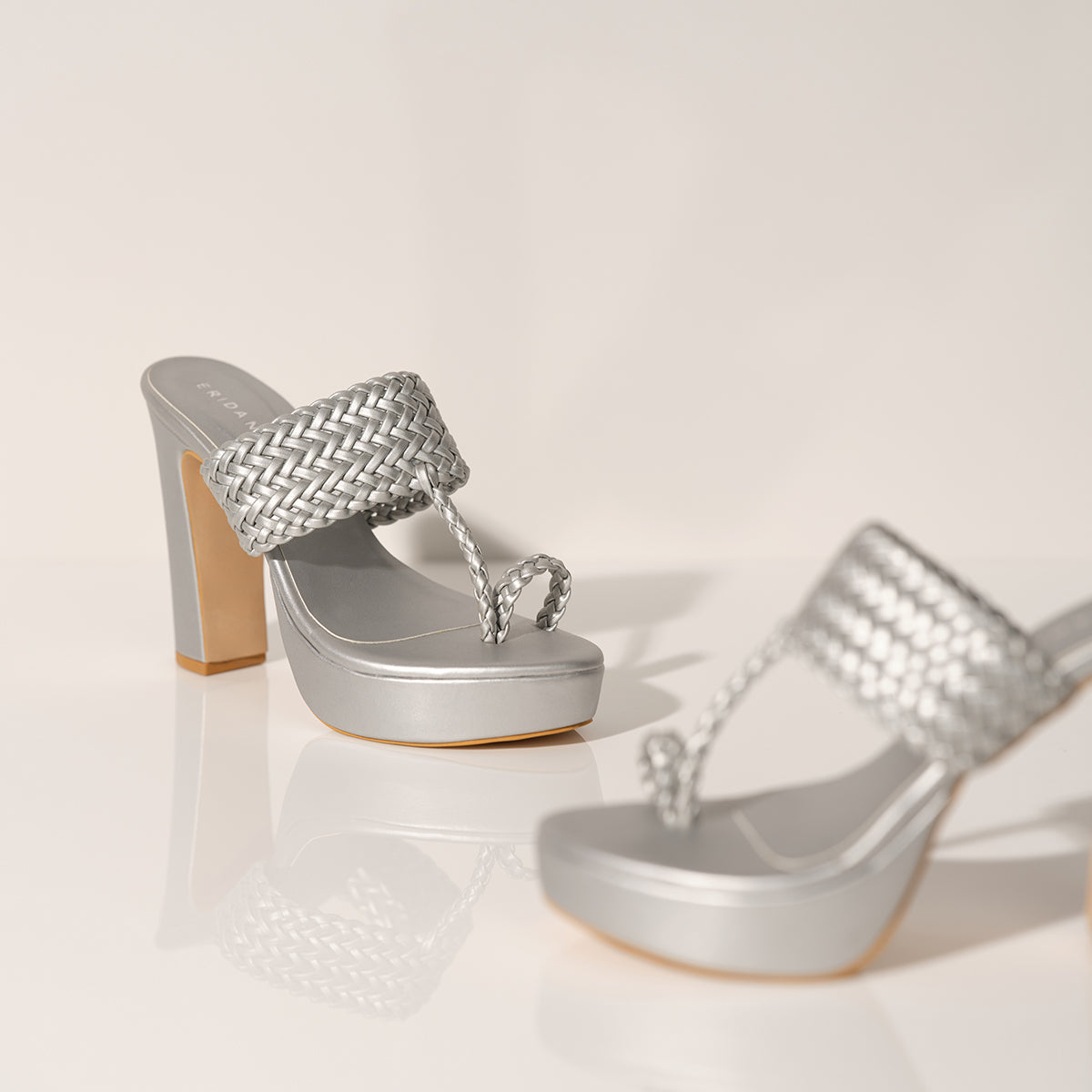 Frida Kolhapuri Heels National Shoes Eridani