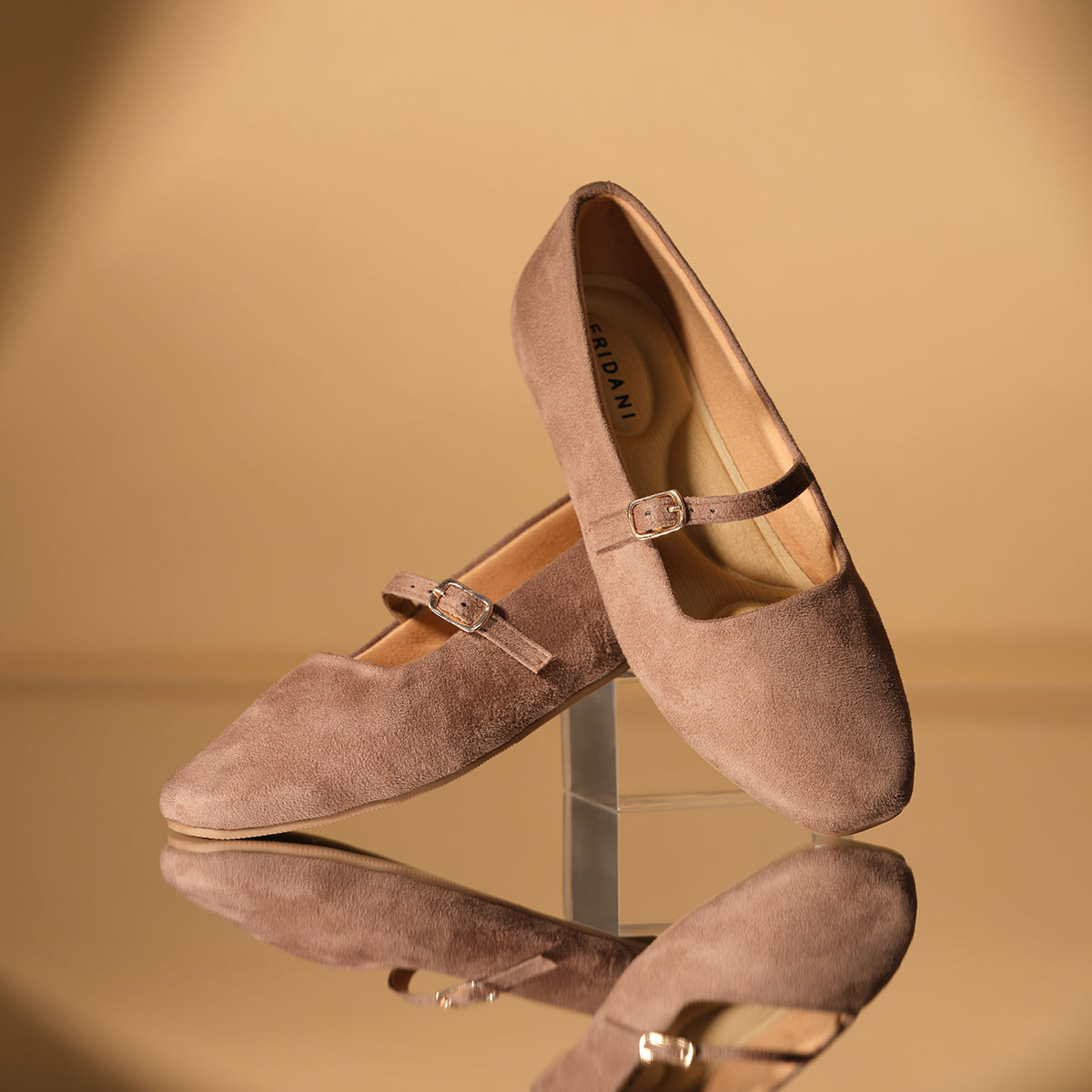 Betty Buckle Ballerinas Status Shoes Eridani