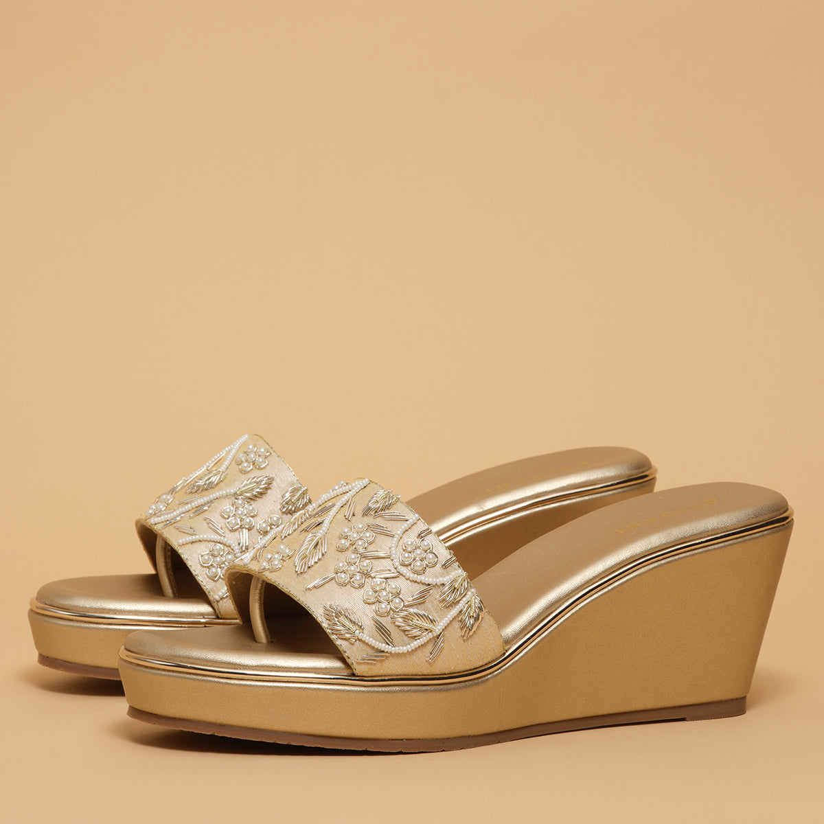 Aadhya Embroidered Wedges