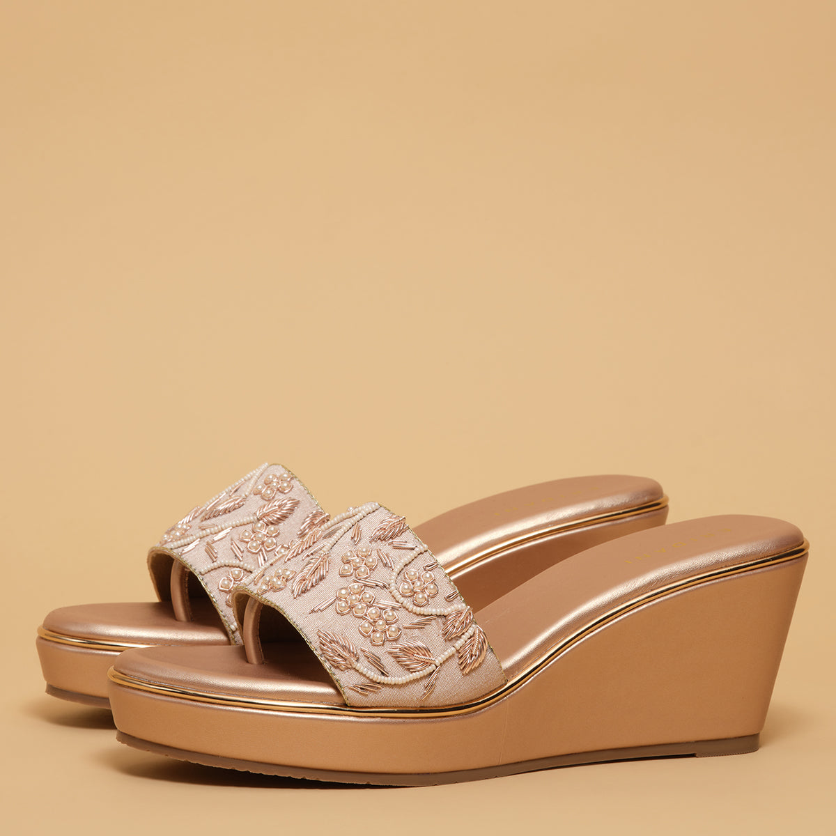 Aadhya Embroidered Wedges