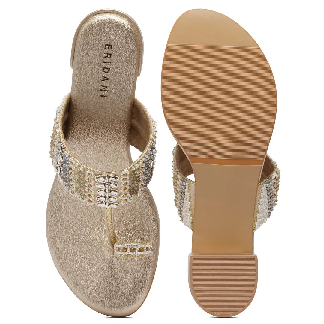 Aaravi Kolhapuri Heels Mahek Footwear