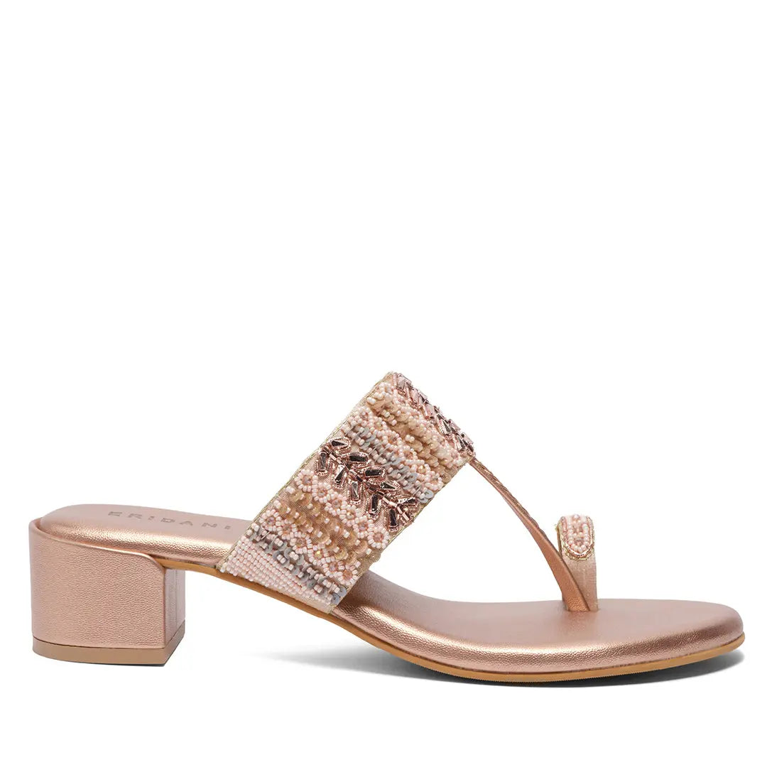 Aaravi Kolhapuri Heels Mahek Footwear