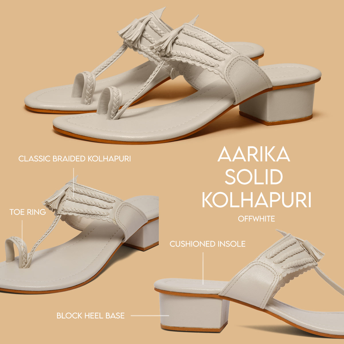 Aarika Solid Kolhapuri New Shoeb Eridani