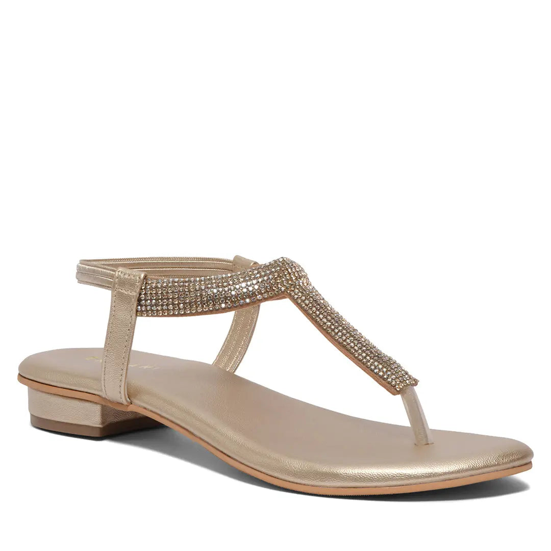 Aarvi Embellished Flats Regina Footwear