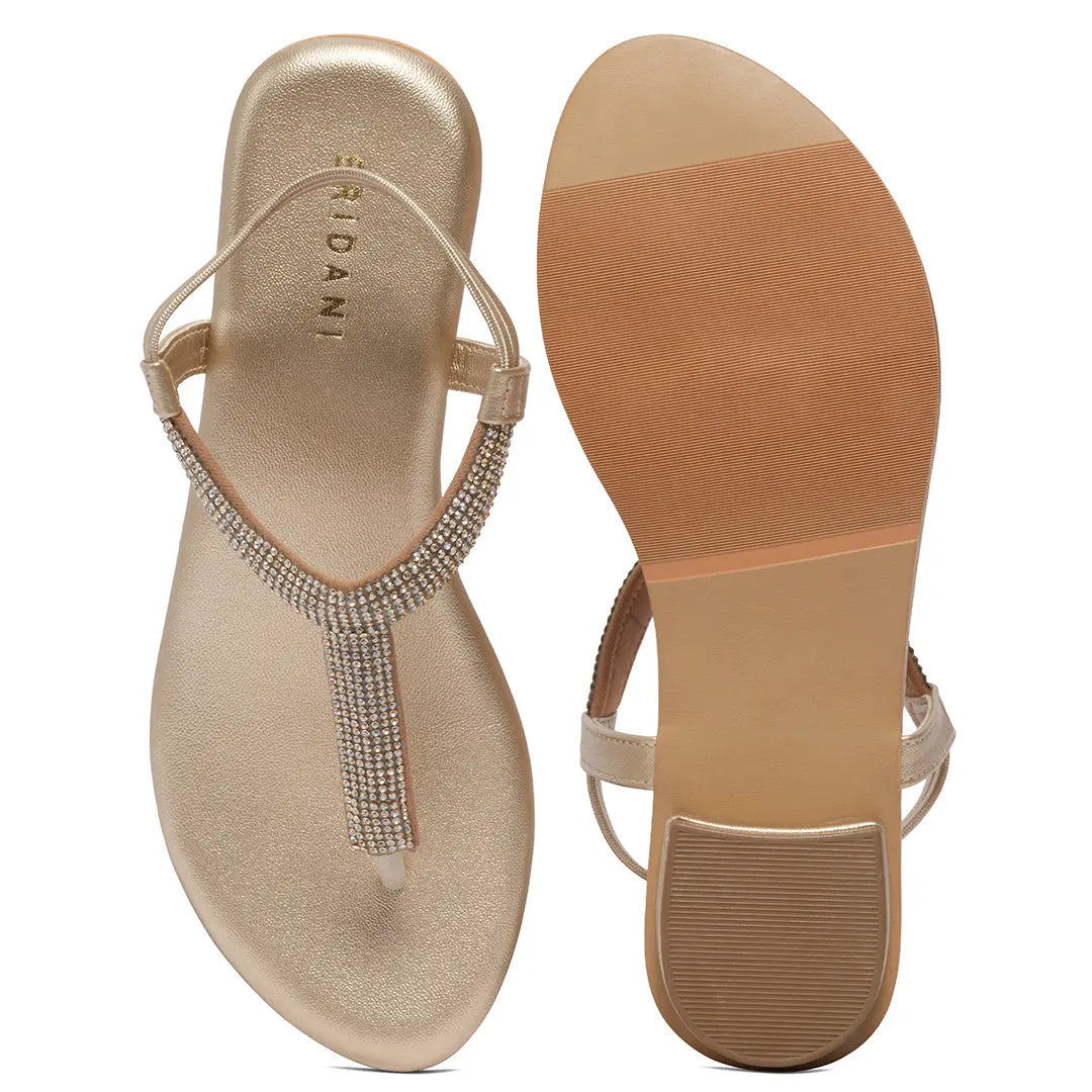 Aarvi Embellished Flats Regina Footwear