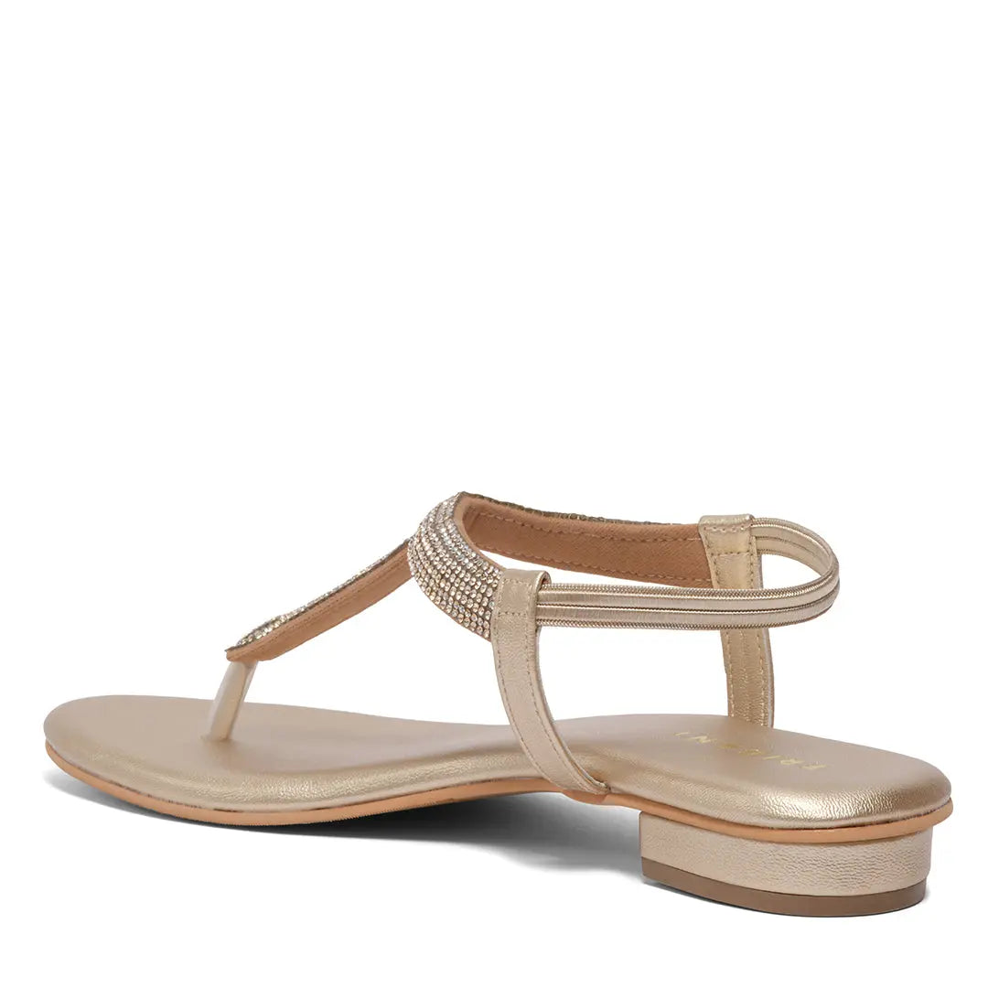 Aarvi Embellished Flats Regina Footwear