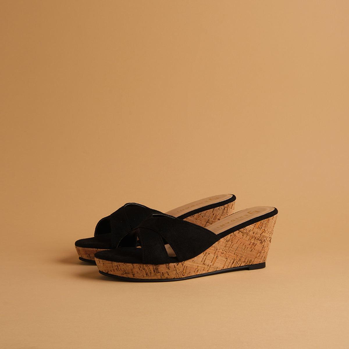 Cross strap wedges online