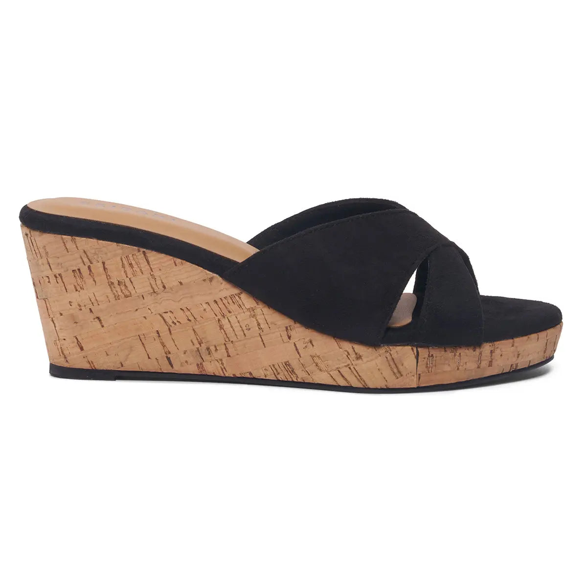 Acaciaa Criss-Cross Strap Wedges Star Footwear