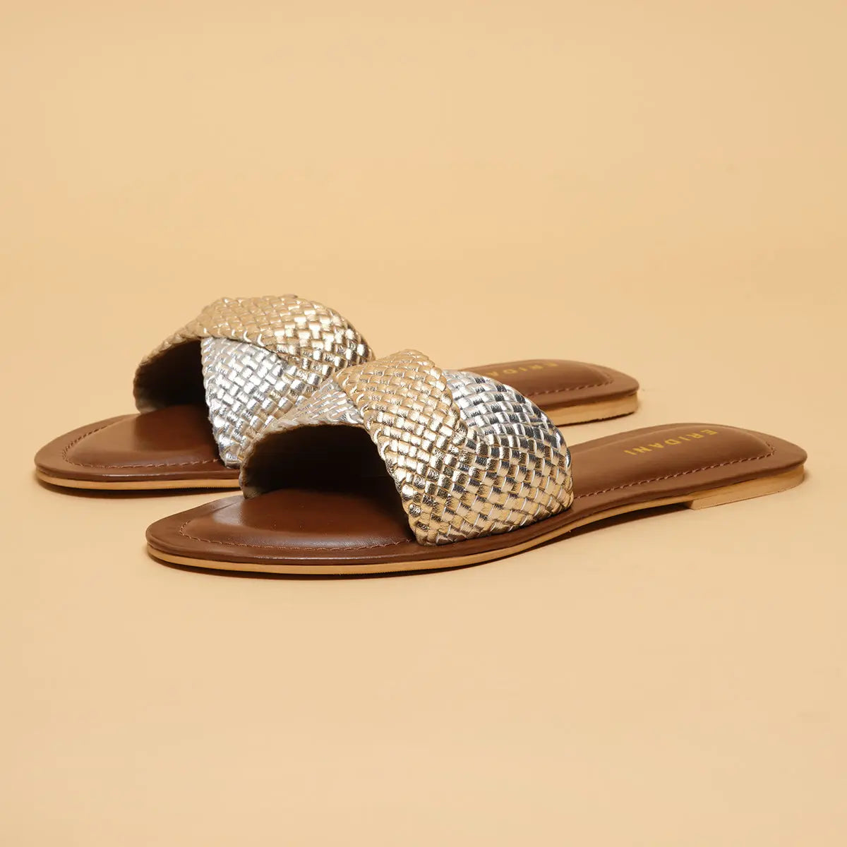 Adine Woven Flats Ahmad Arts