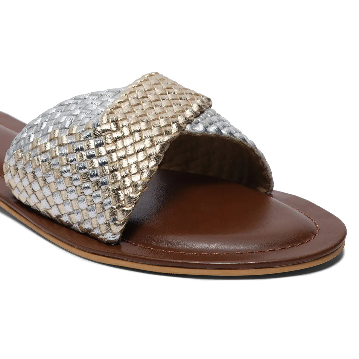 Adine Woven Flats Ahmad Arts