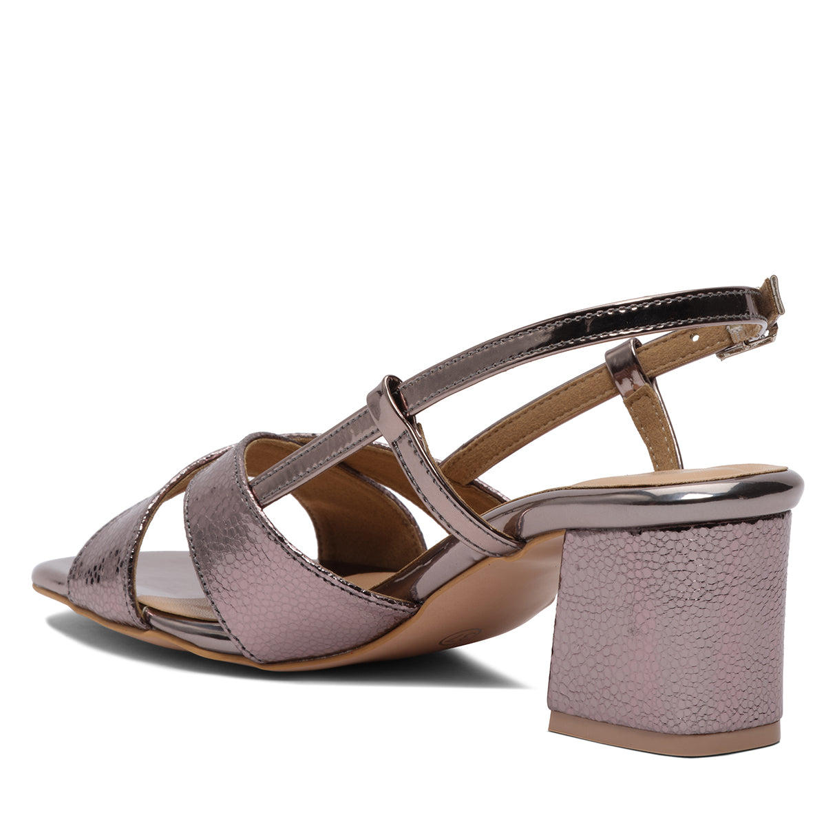 Aella Metallic Heels