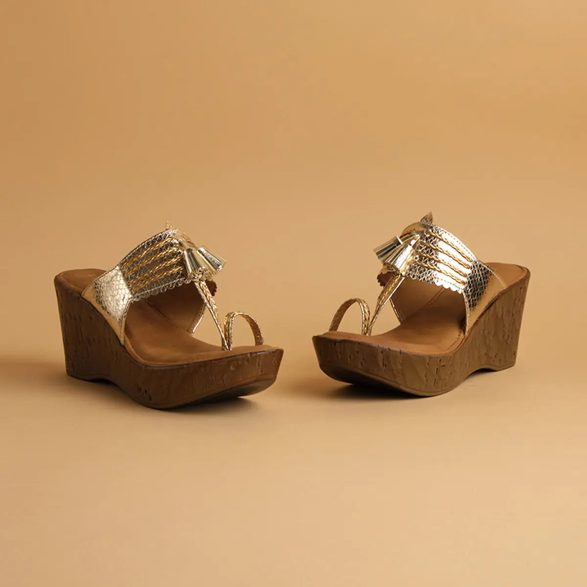 Ahana Braided Wedges Saniya Shoes Eridani