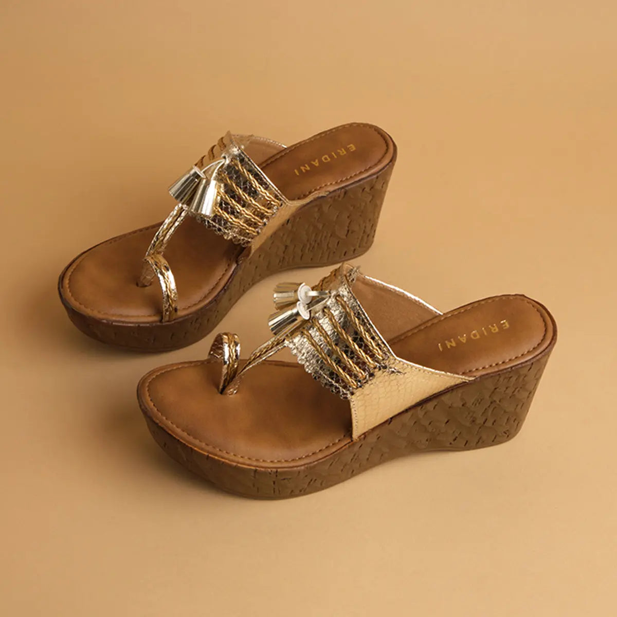 Ahana Braided Wedges Saniya Shoes Eridani