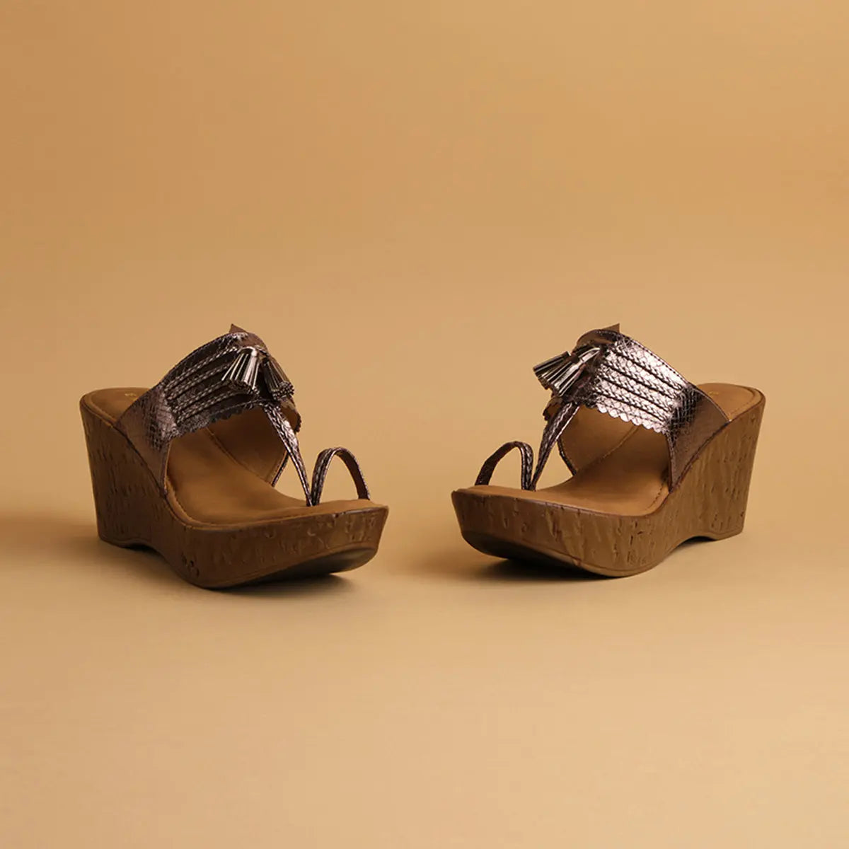 Ahana Braided Wedges Saniya Shoes Eridani