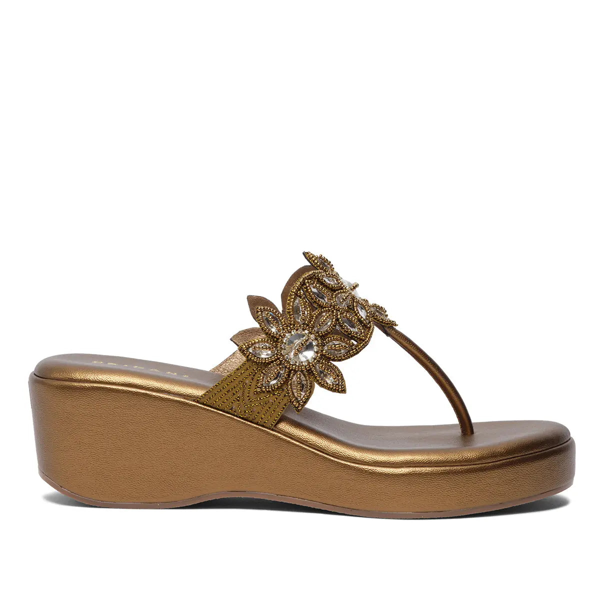 Ahvi Embellished Wedges Regina Footwear