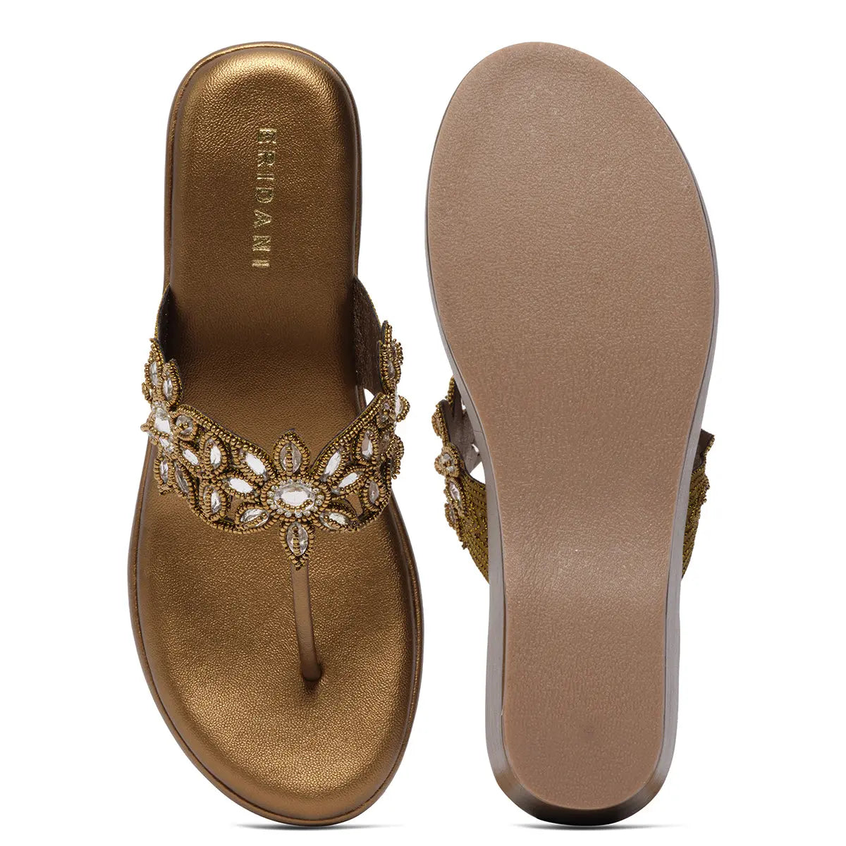 Ahvi Embellished Wedges Regina Footwear