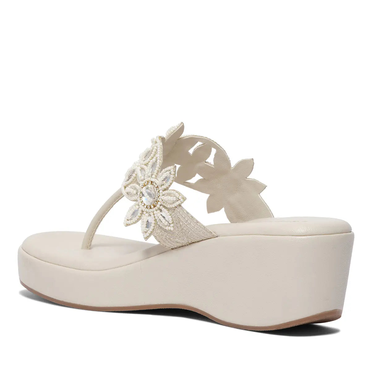 Ahvi Embellished Wedges Regina Footwear