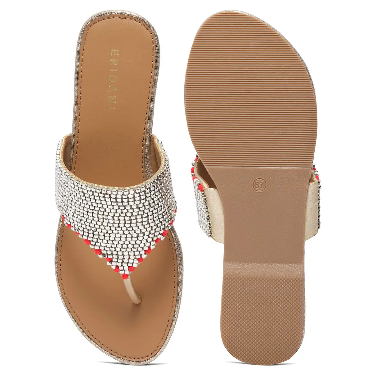 Aimee Embellished Flats Macro Footwear