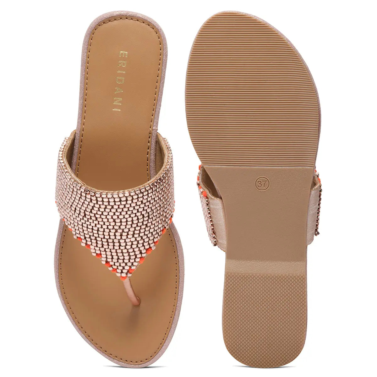 Aimee Embellished Flats Macro Footwear