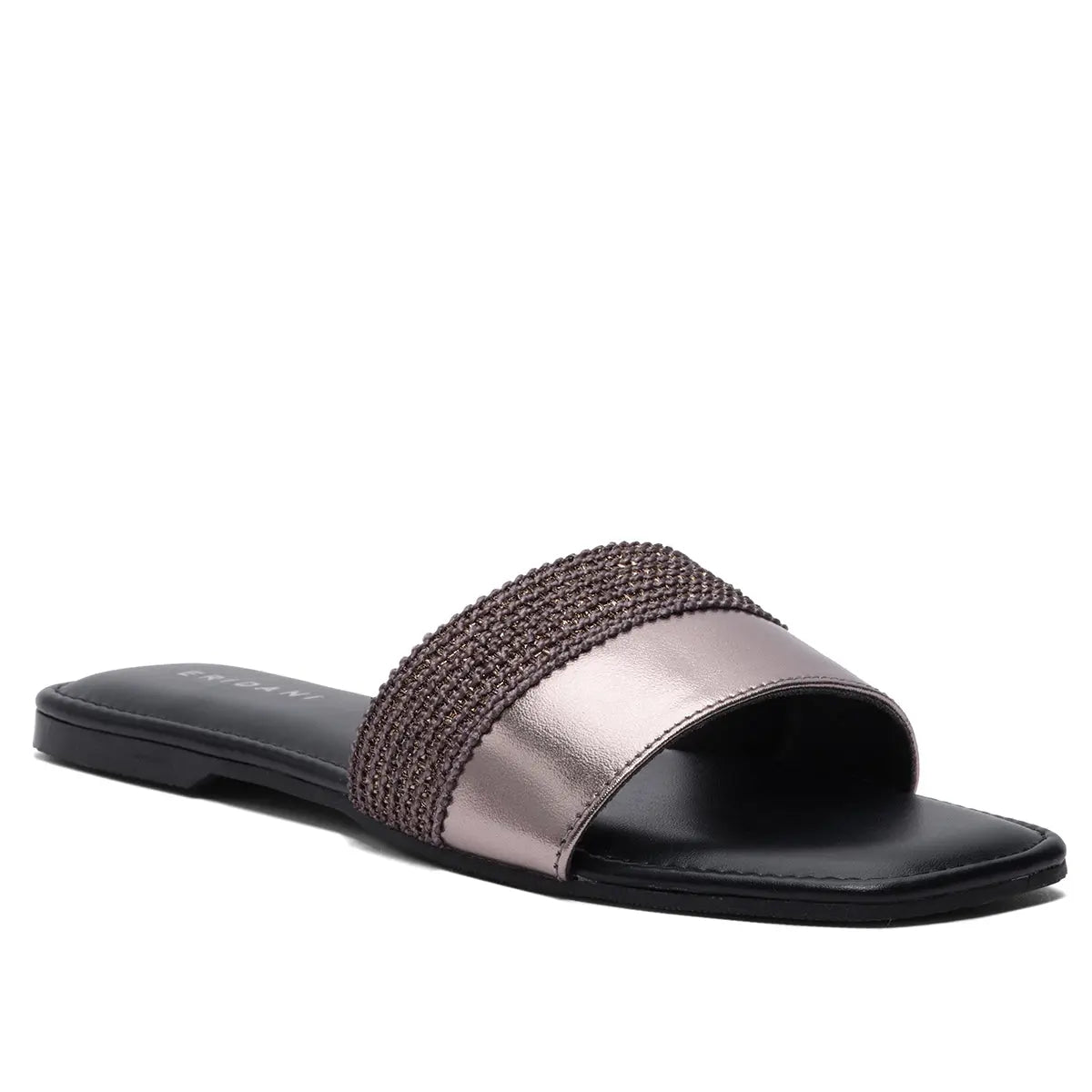 Ainara Metallic Flats Ahmad Arts