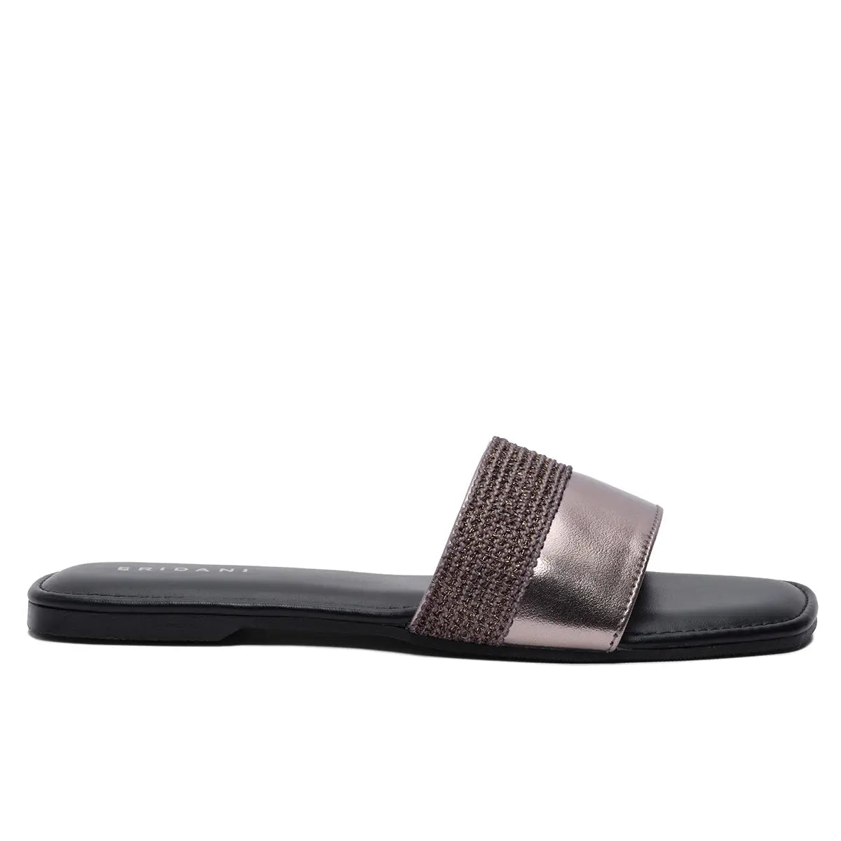 Ainara Metallic Flats Ahmad Arts
