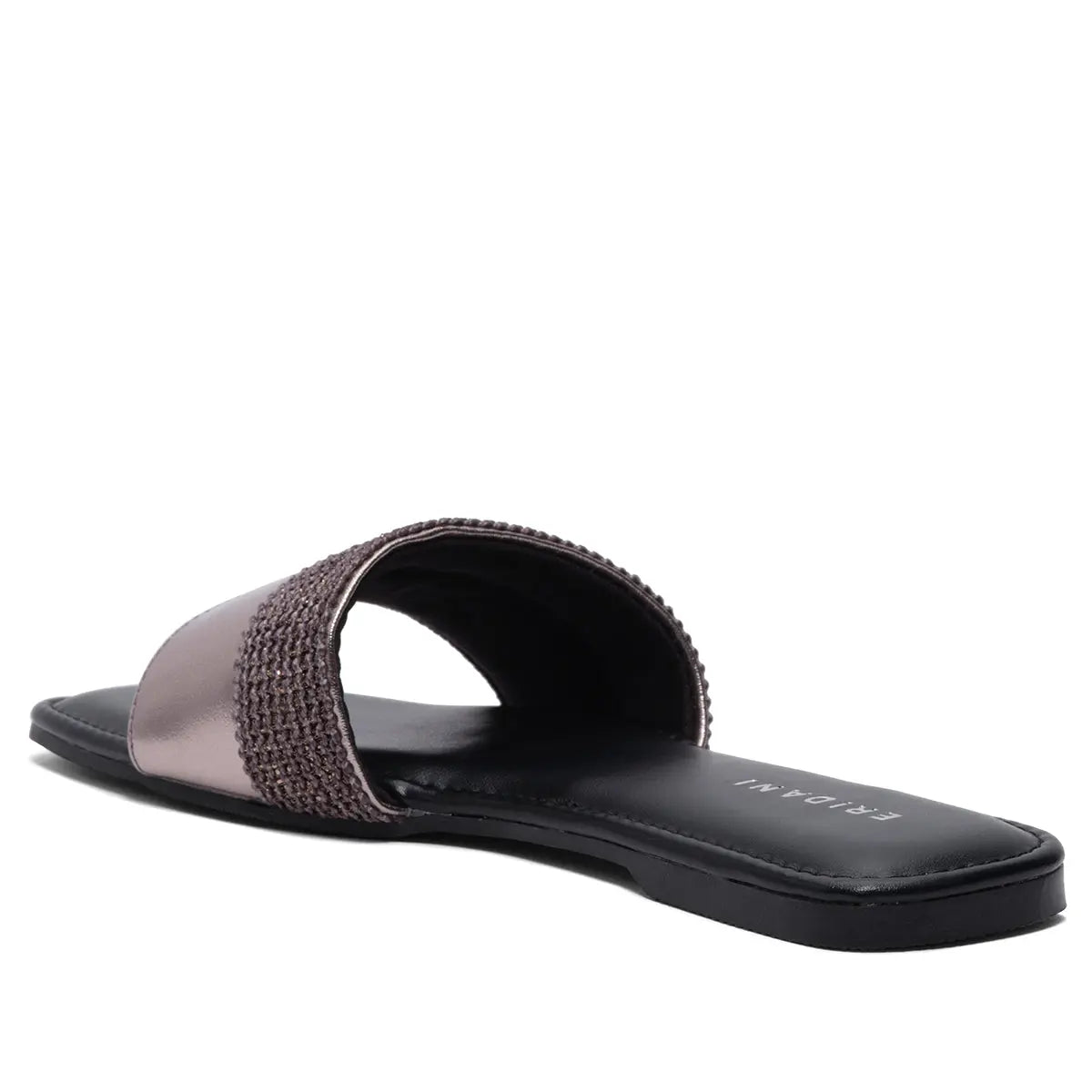 Ainara Metallic Flats Ahmad Arts