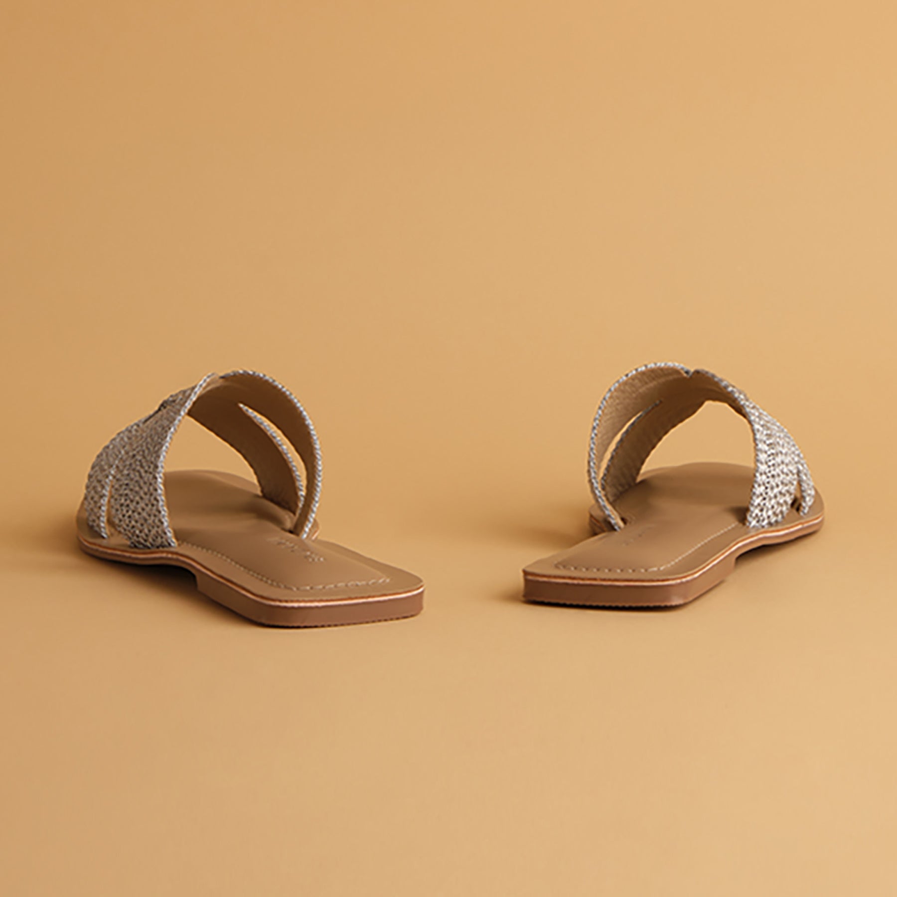 Aisha Metallic Flats