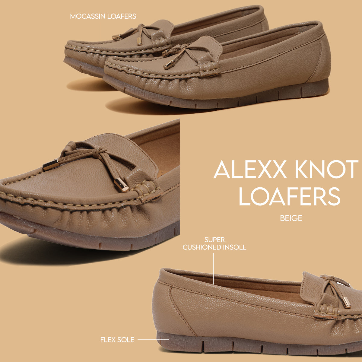 Alexx Knot Loafers Aleeza International Eridani