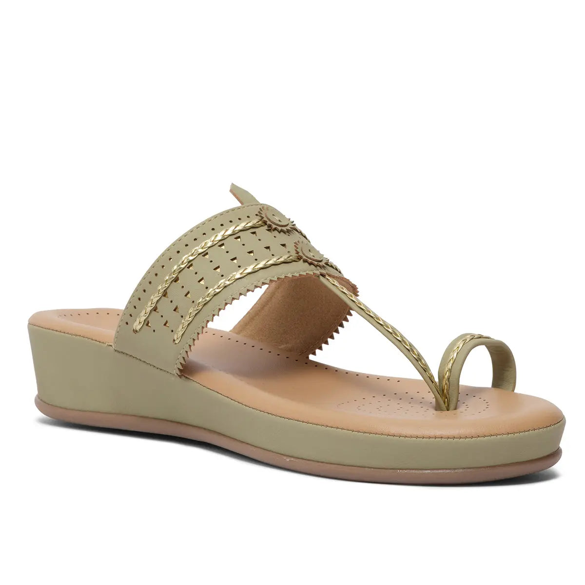 Alina Kolhapuri Flatforms Step Cloud Footwear