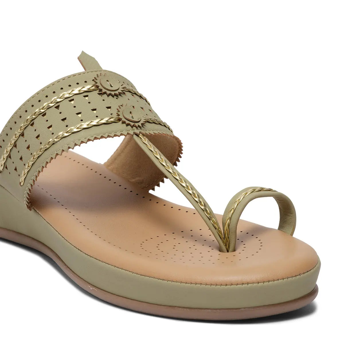Alina Kolhapuri Flatforms Step Cloud Footwear