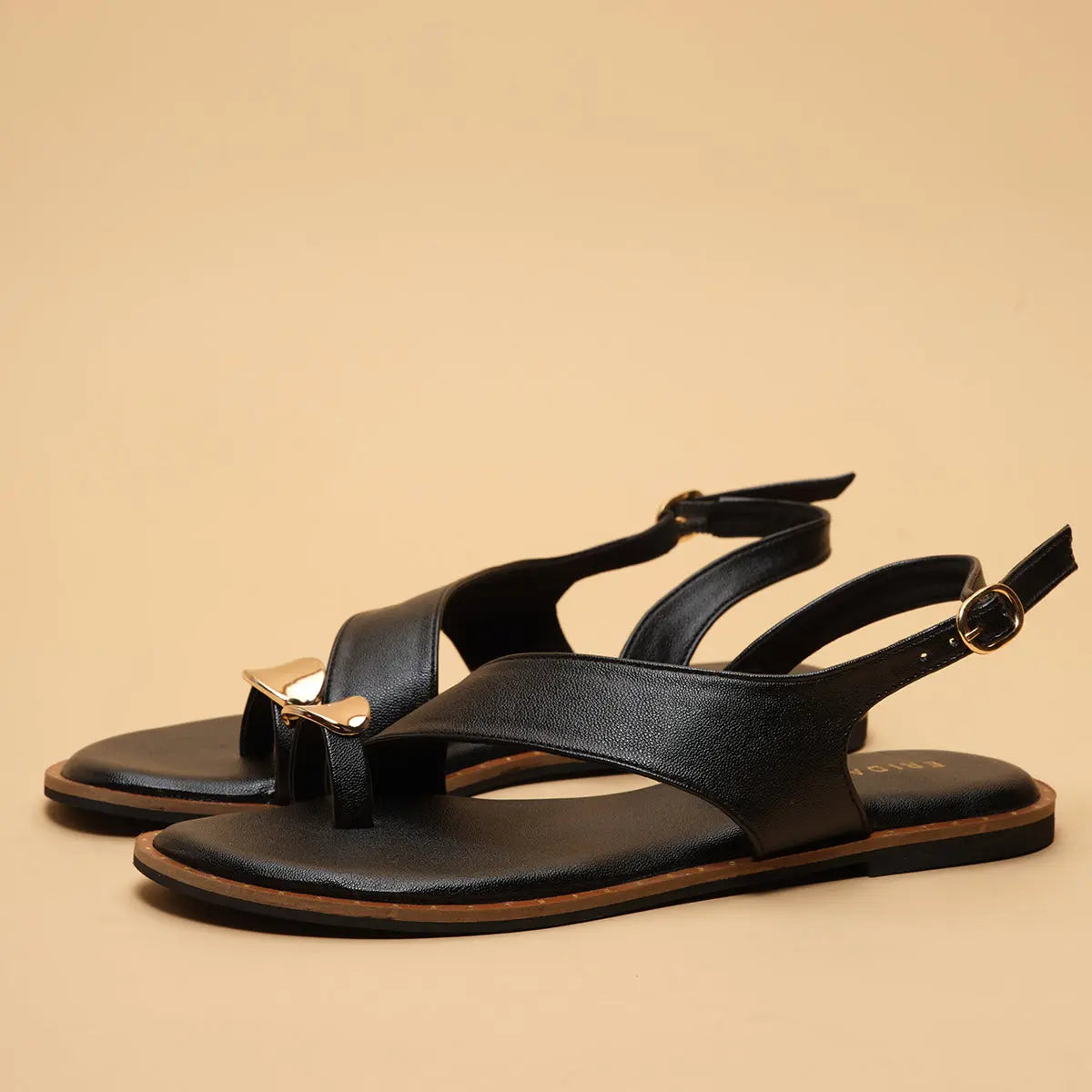 Amabel Solid Flats New Model Footwear