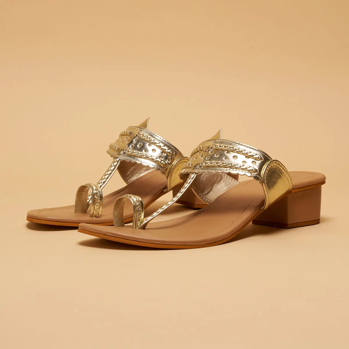 Amara Kolhapuri Heels New Shoib