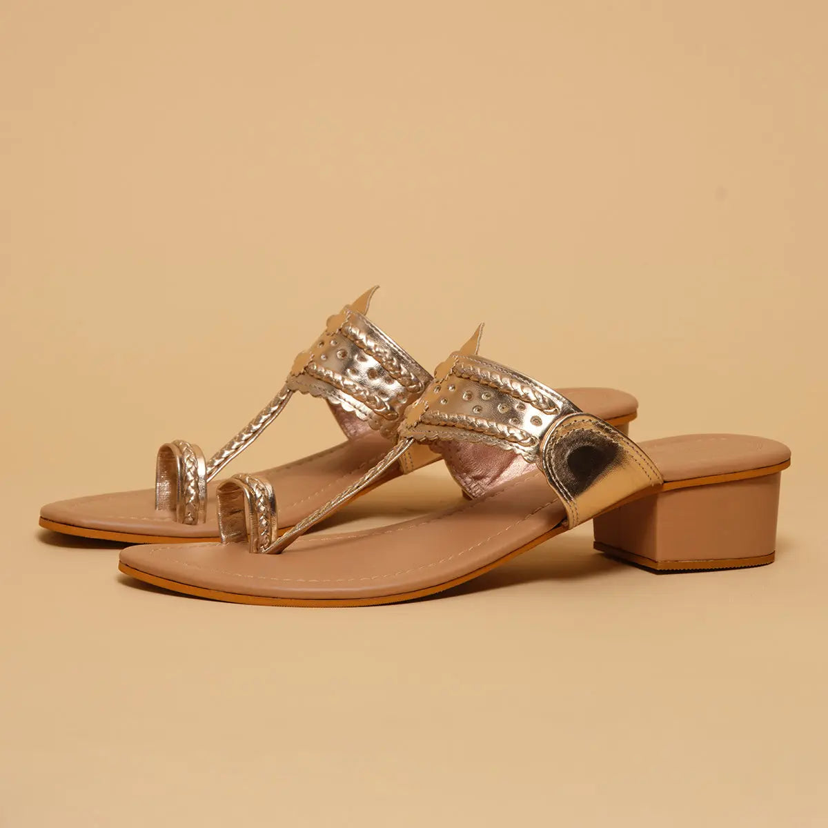 Amara Kolhapuri Heels New Shoib