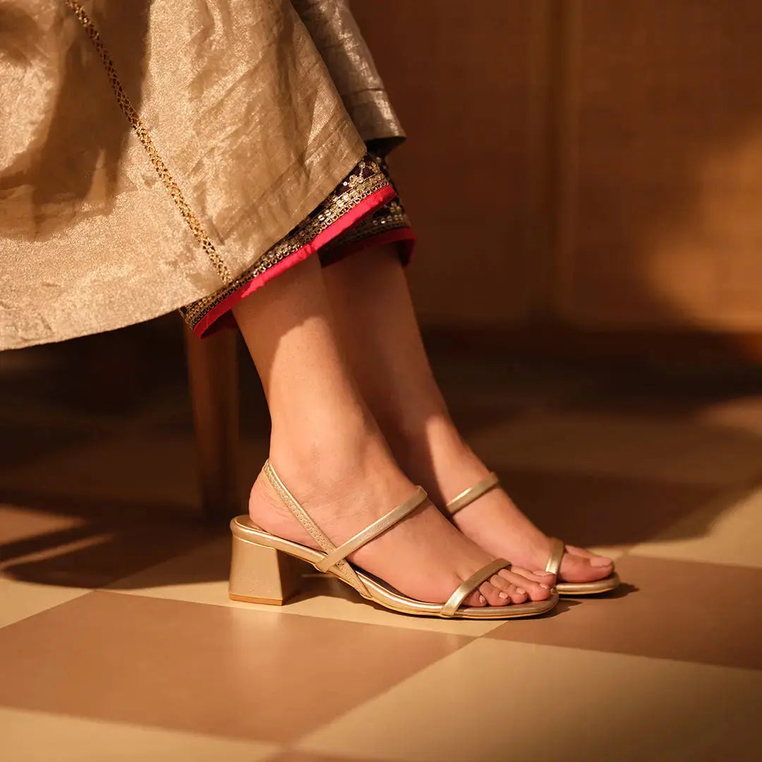 Amaris Strappy Heels KM Footwear