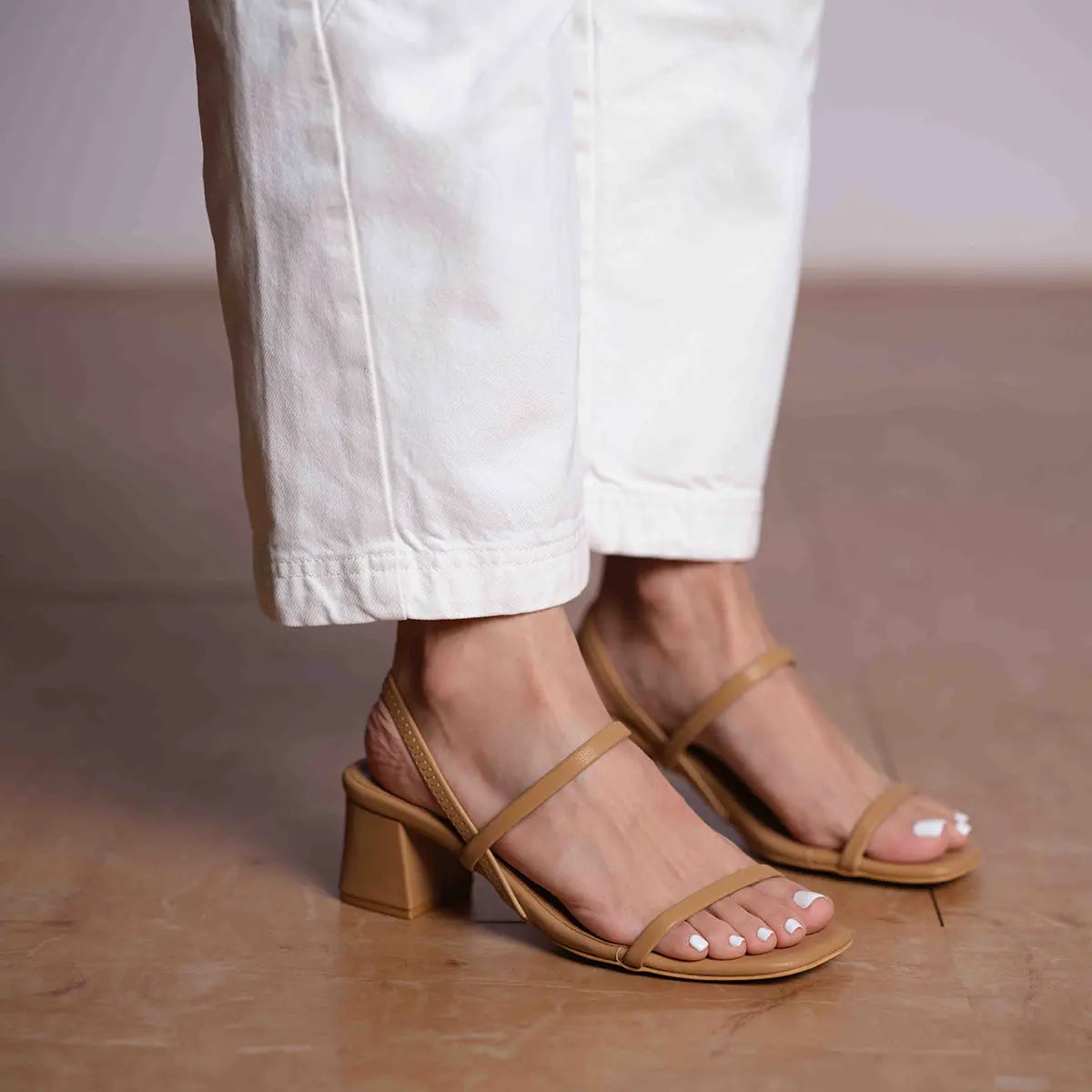 Amaris Strappy Heels KM Footwear