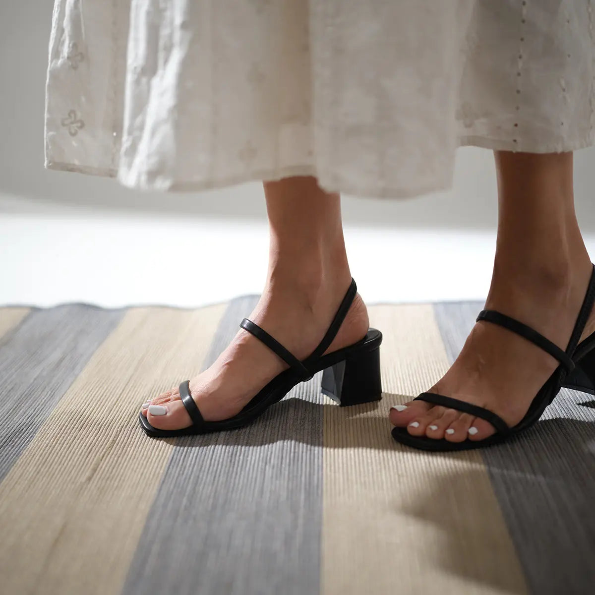 Amaris Strappy Heels KM Footwear