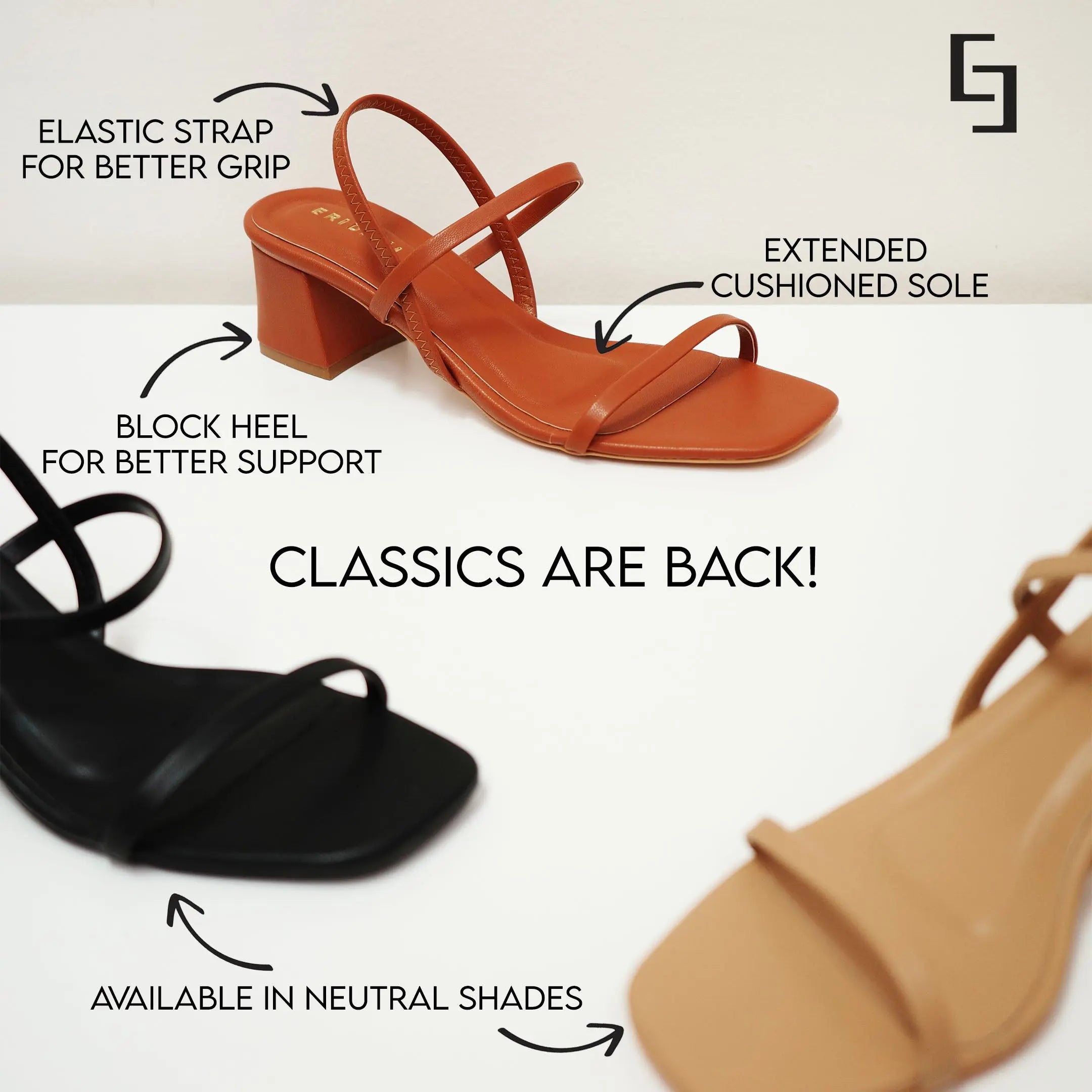 Amaris Strappy Heels KM Footwear