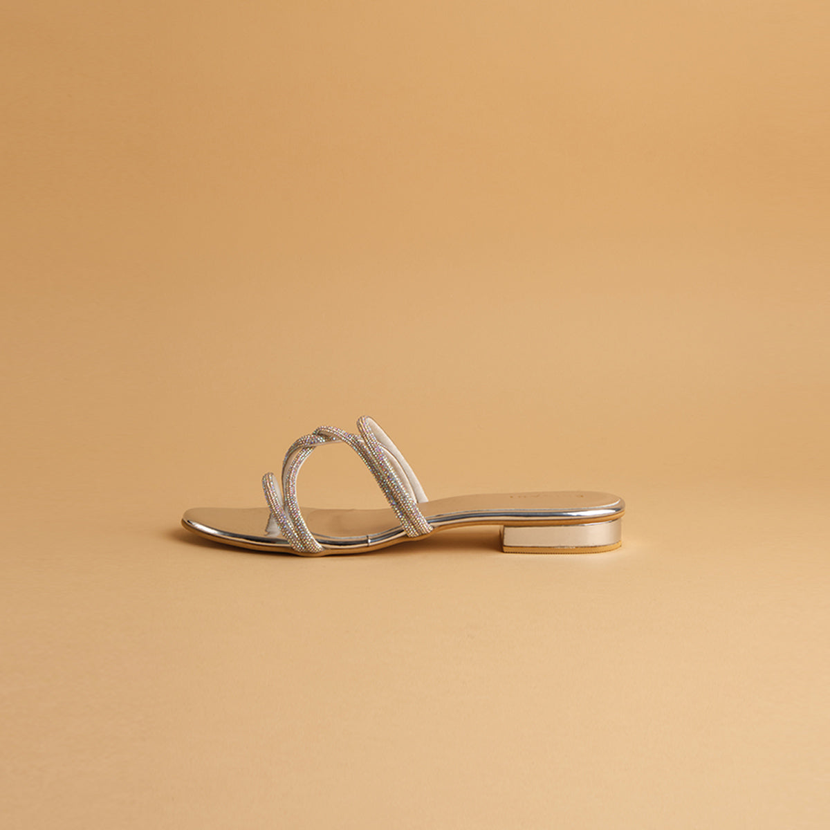 Amber Embellished Flats