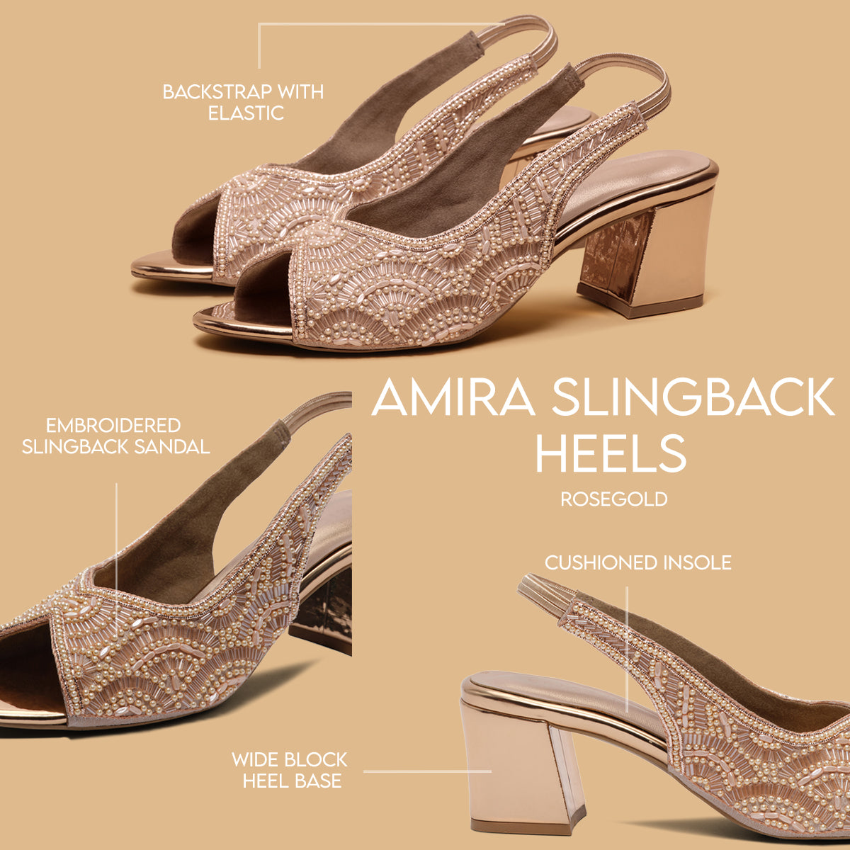 Amira Slingback Heels Come Eridani
