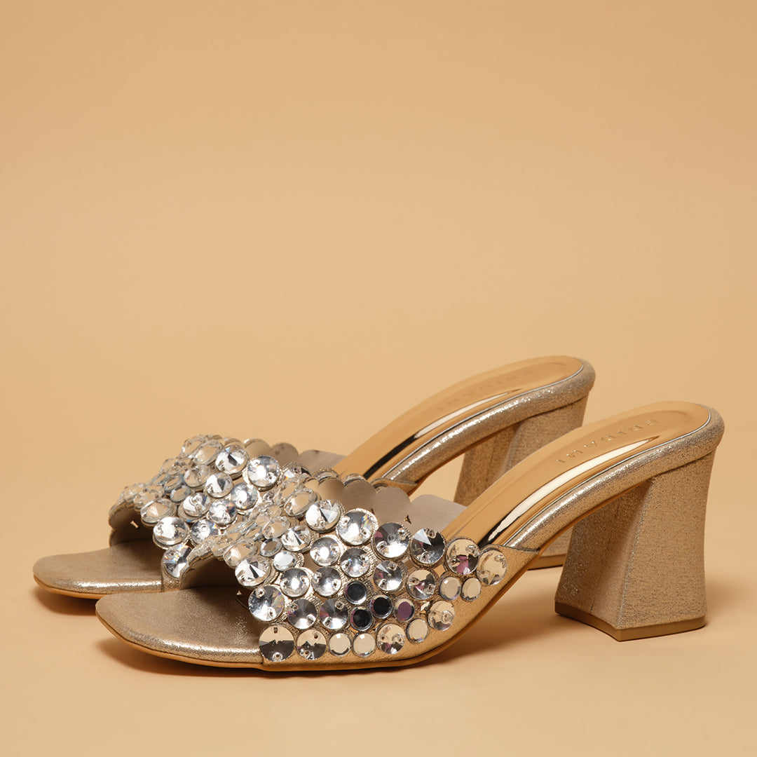 Anelia Block Mules KM Footwear Eridani