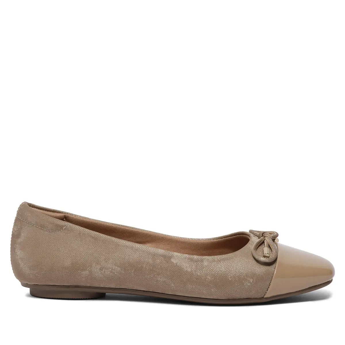 Anette Textured Ballerinas Topsi Footwear Eridani