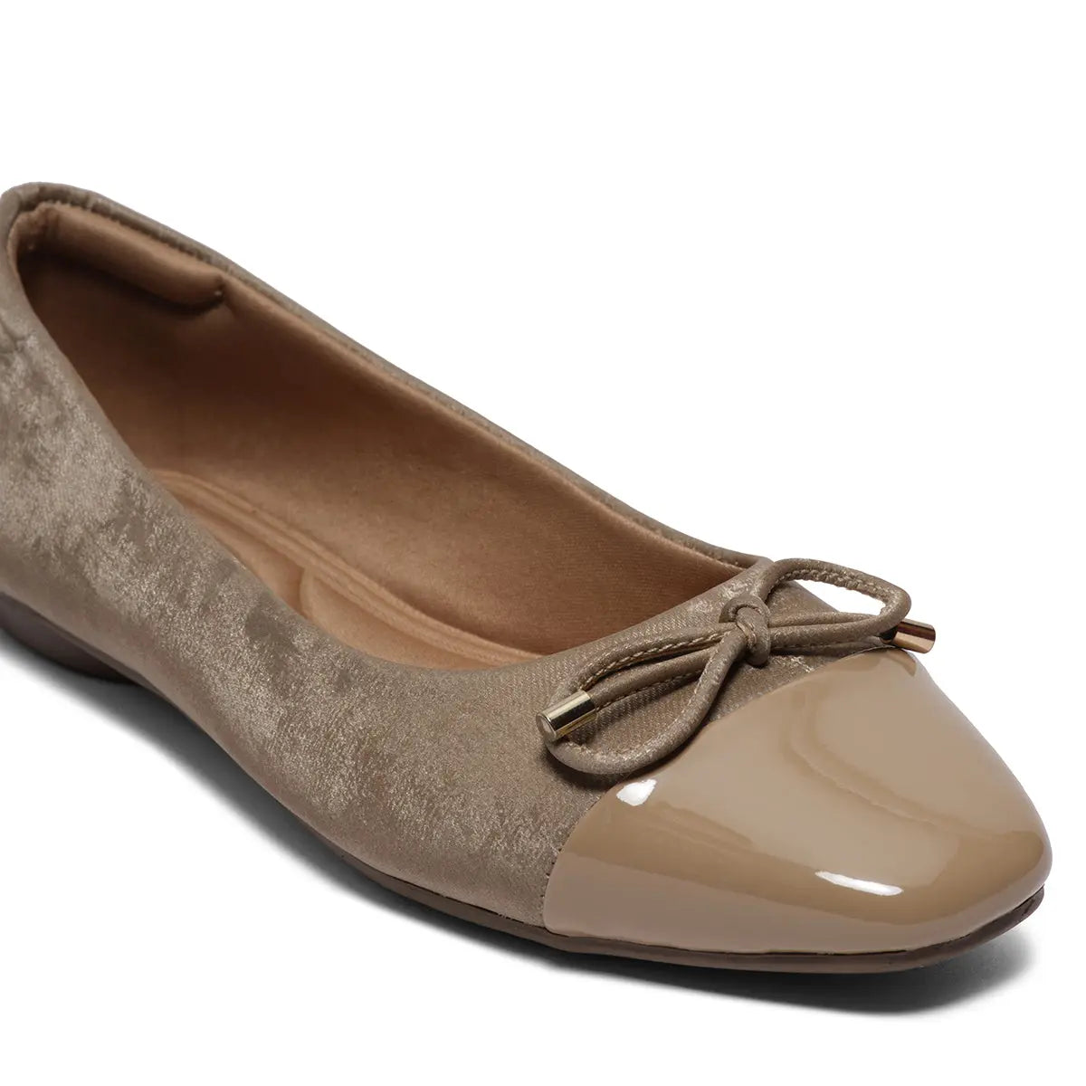 Anette Textured Ballerinas Topsi Footwear Eridani
