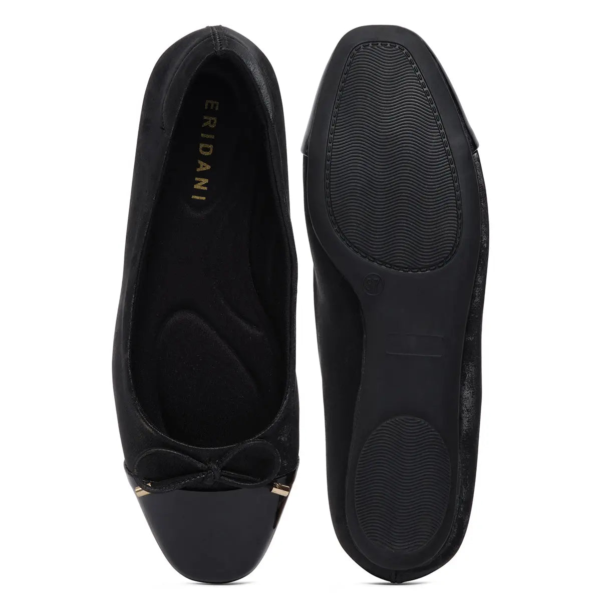 Anette Textured Ballerinas Topsi Footwear Eridani