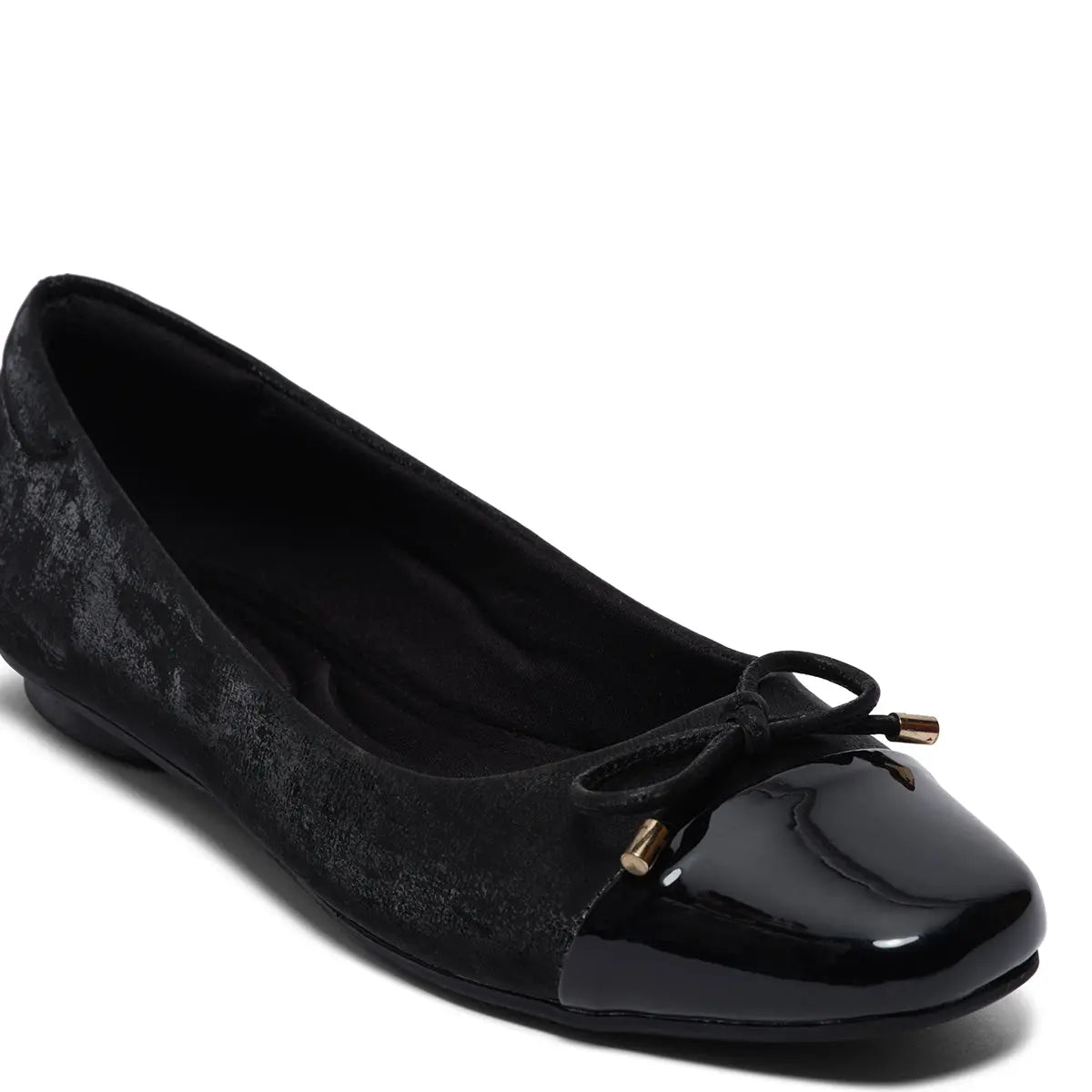 Anette Textured Ballerinas Topsi Footwear Eridani