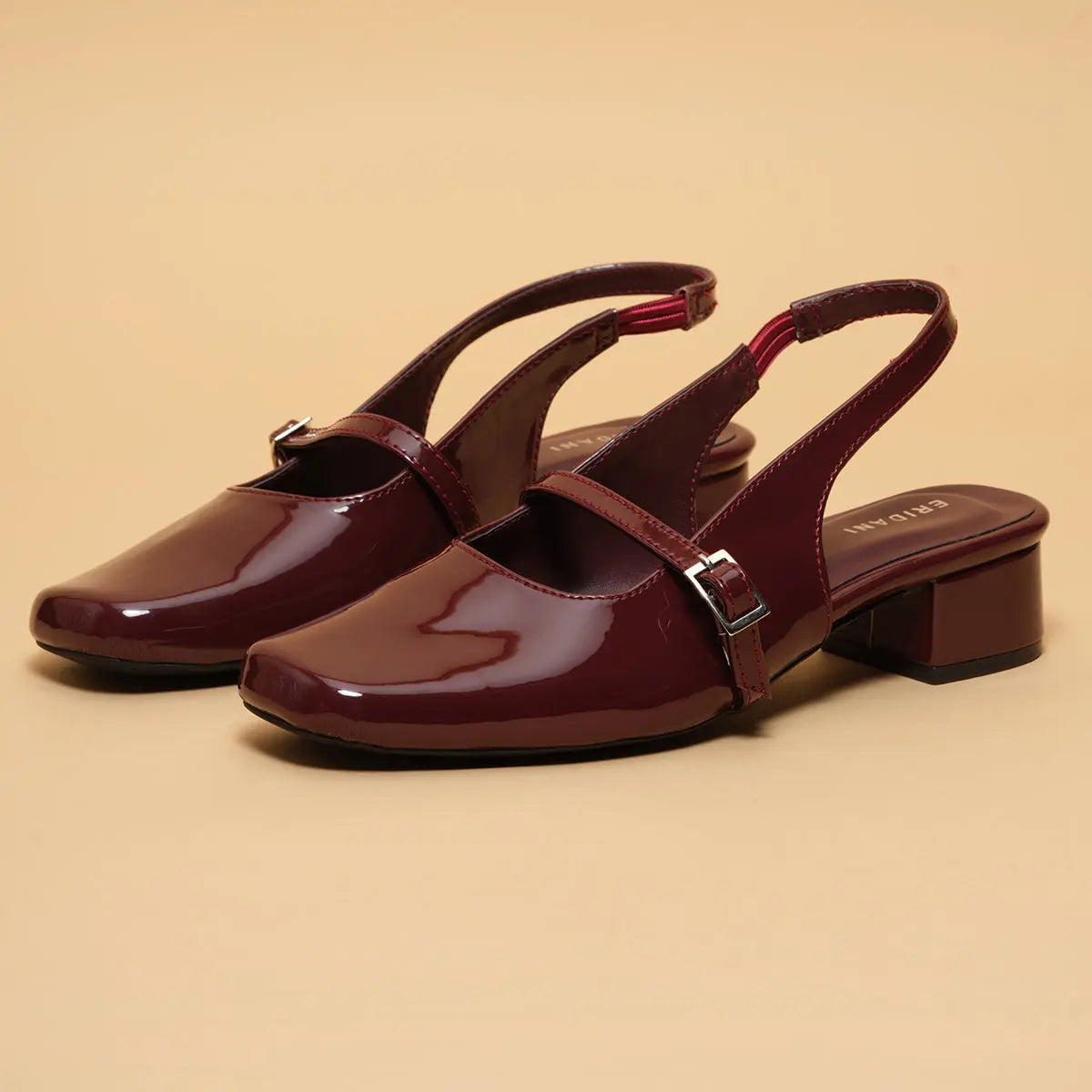 Angelaa Slingback ClosedToe Lallan Shoes