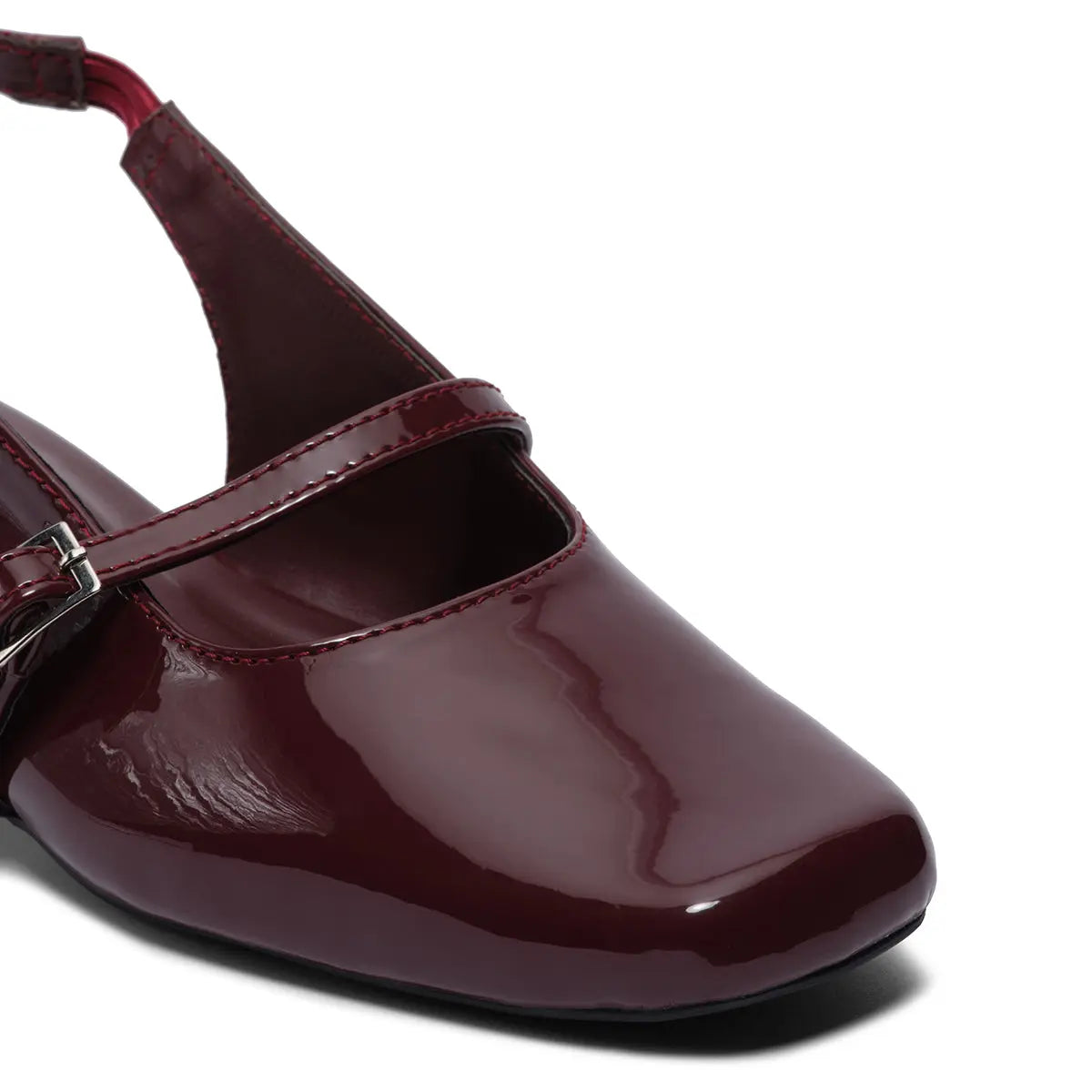 Angelaa Slingback ClosedToe Lallan Shoes