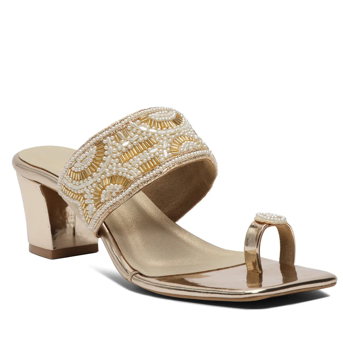 Aria Embellished Heels Come