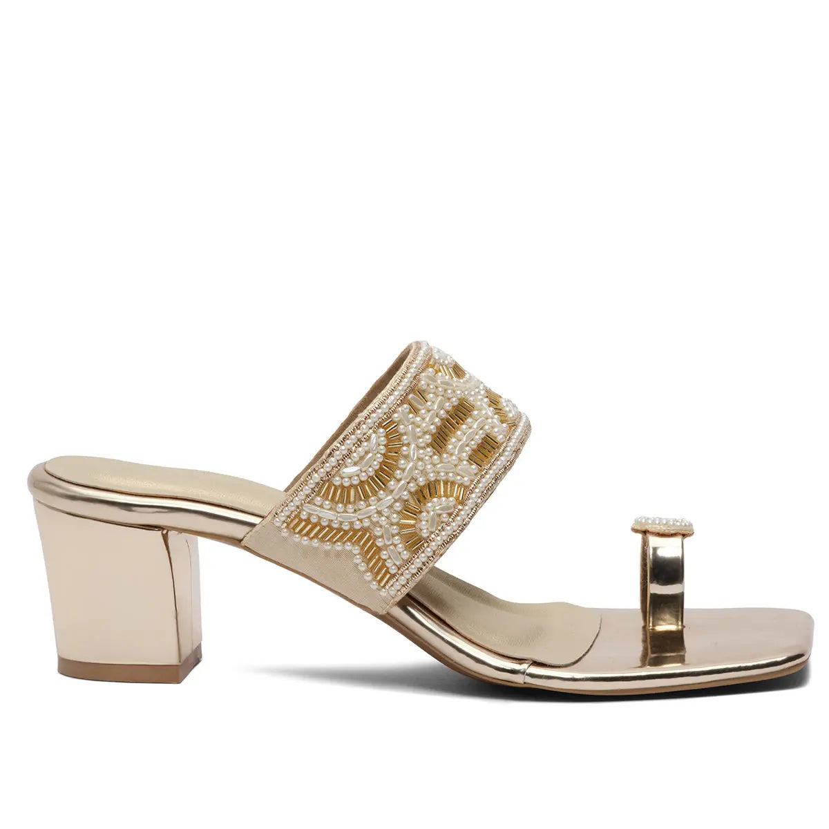 Aria Embellished Heels Come