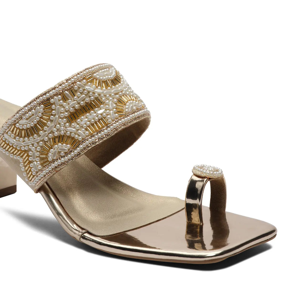Aria Embellished Heels Come