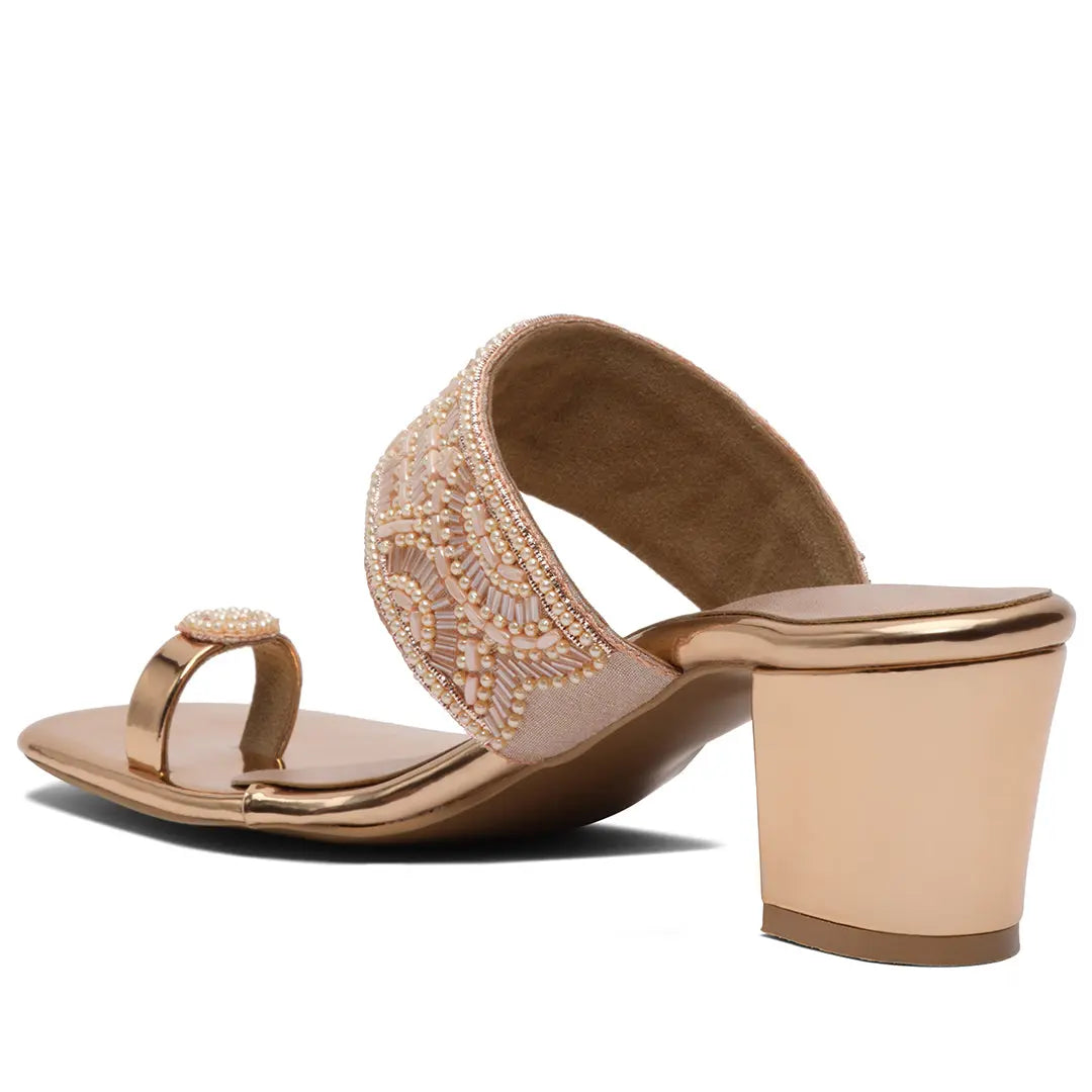 Aria Embellished Heels Come
